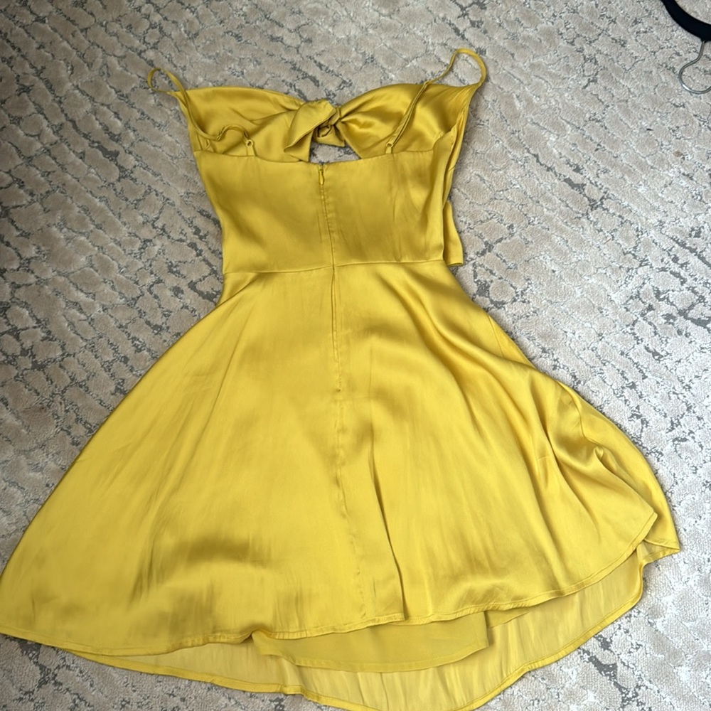 Lovers and Friends Nate yellow mini dress - Picture 5 of 7
